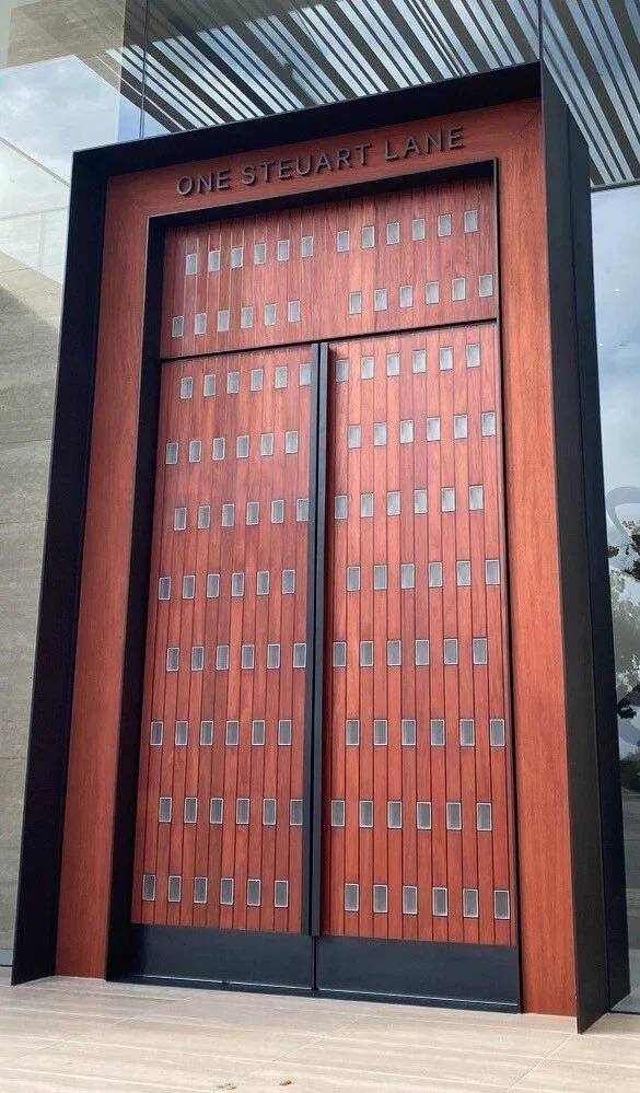 Exactitude - One Steuart Lane door project